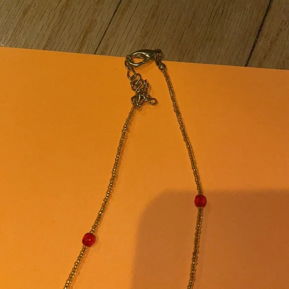 Glass heart necklace - Picture 3 of 5